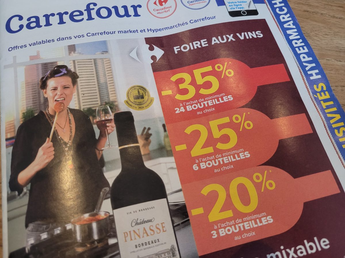 Foire aux Vins Carrefour Market et Hypermarchés Carrefour Vinogusto